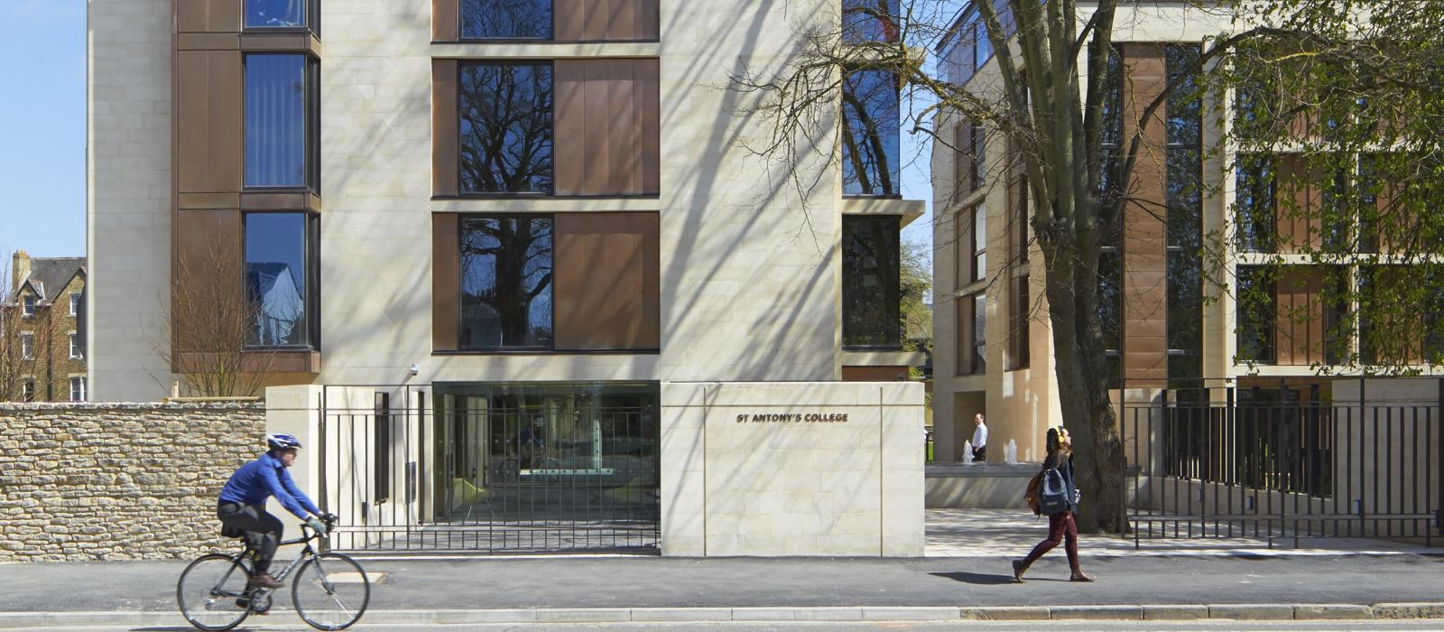 St Antony's College entrance