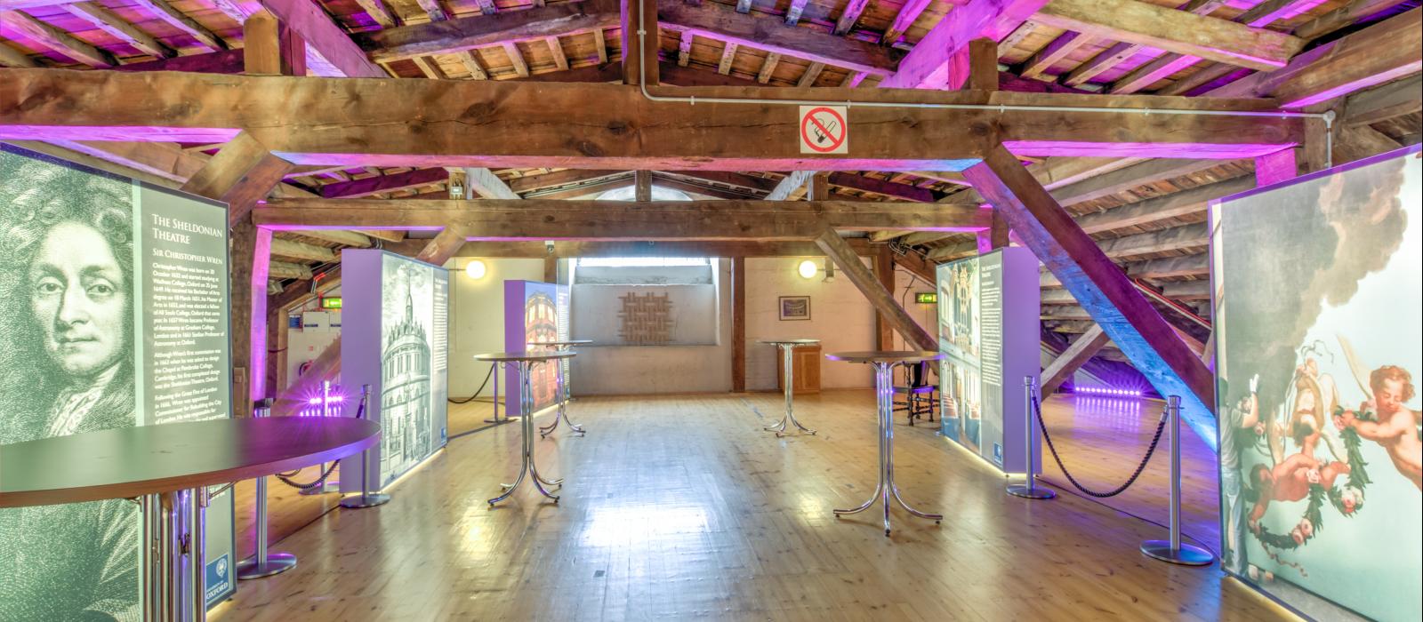 Attic, Sheldonian Theatre. Photo credit: Plastic Goldfish