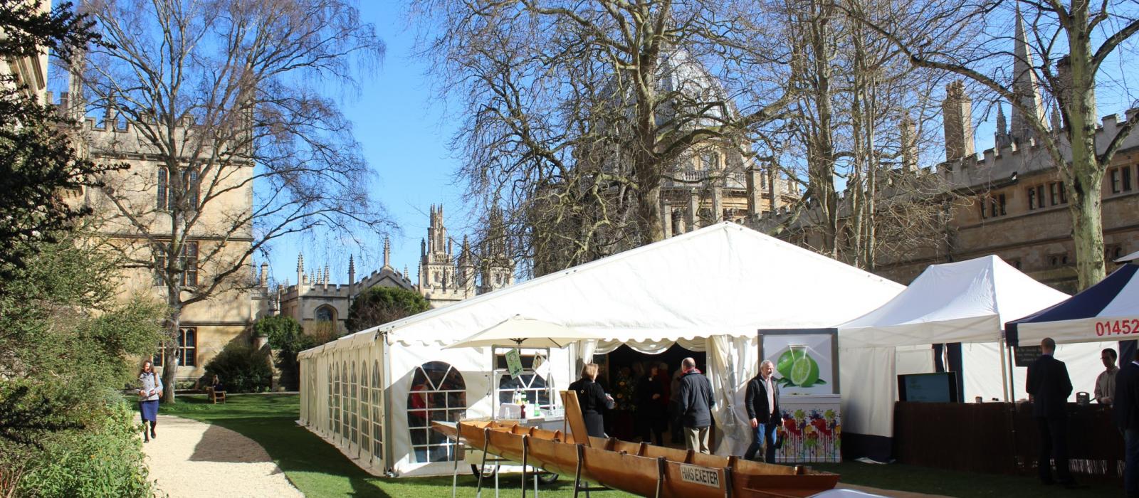 Fellows' garden, Exeter College