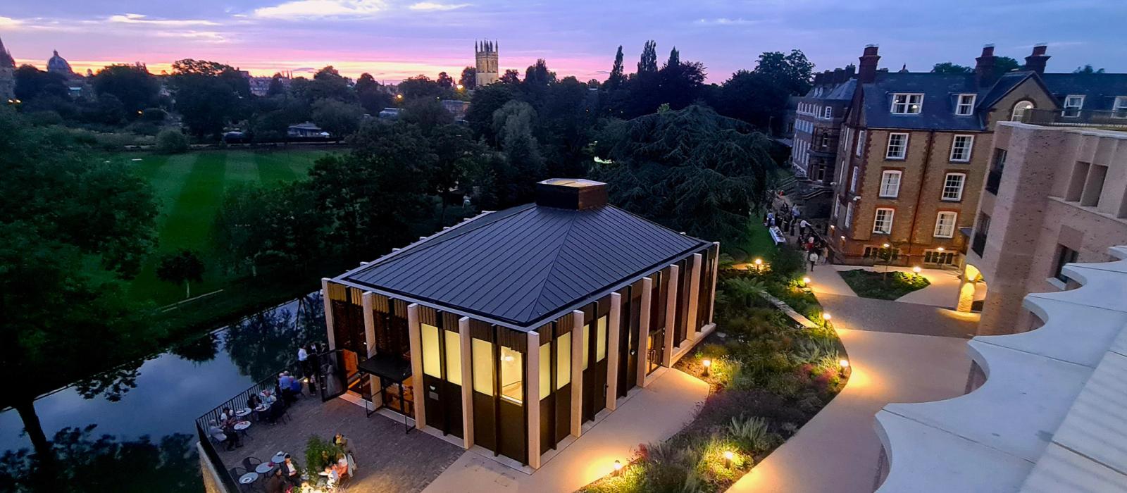 View from the Rooftop, St Hilda's College