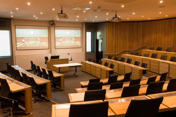 Harvard-style lecture theatre
