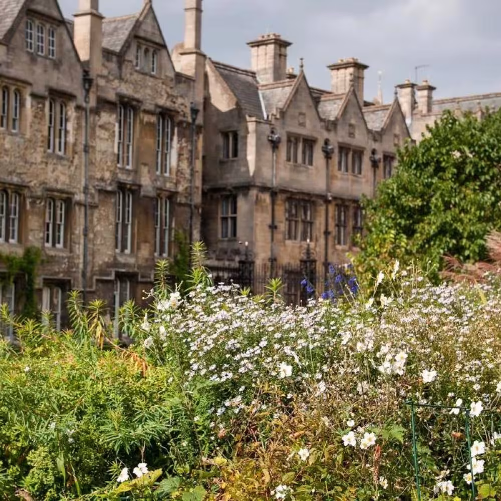Outside image of an Oxford building