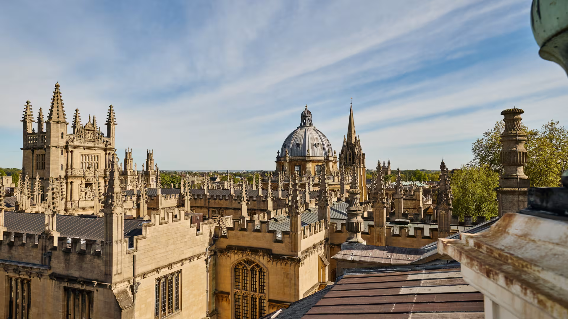A view across the Oxford skyline